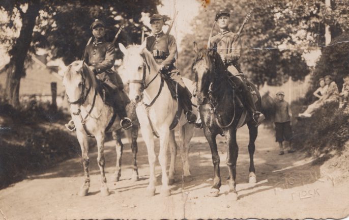  Białorusini z Nowogródzkiej Brygady Kawalerii stacjonowali w Sierpcu od marca 1939 roku, fot. z archiwum dr Ihara Mielnikawa